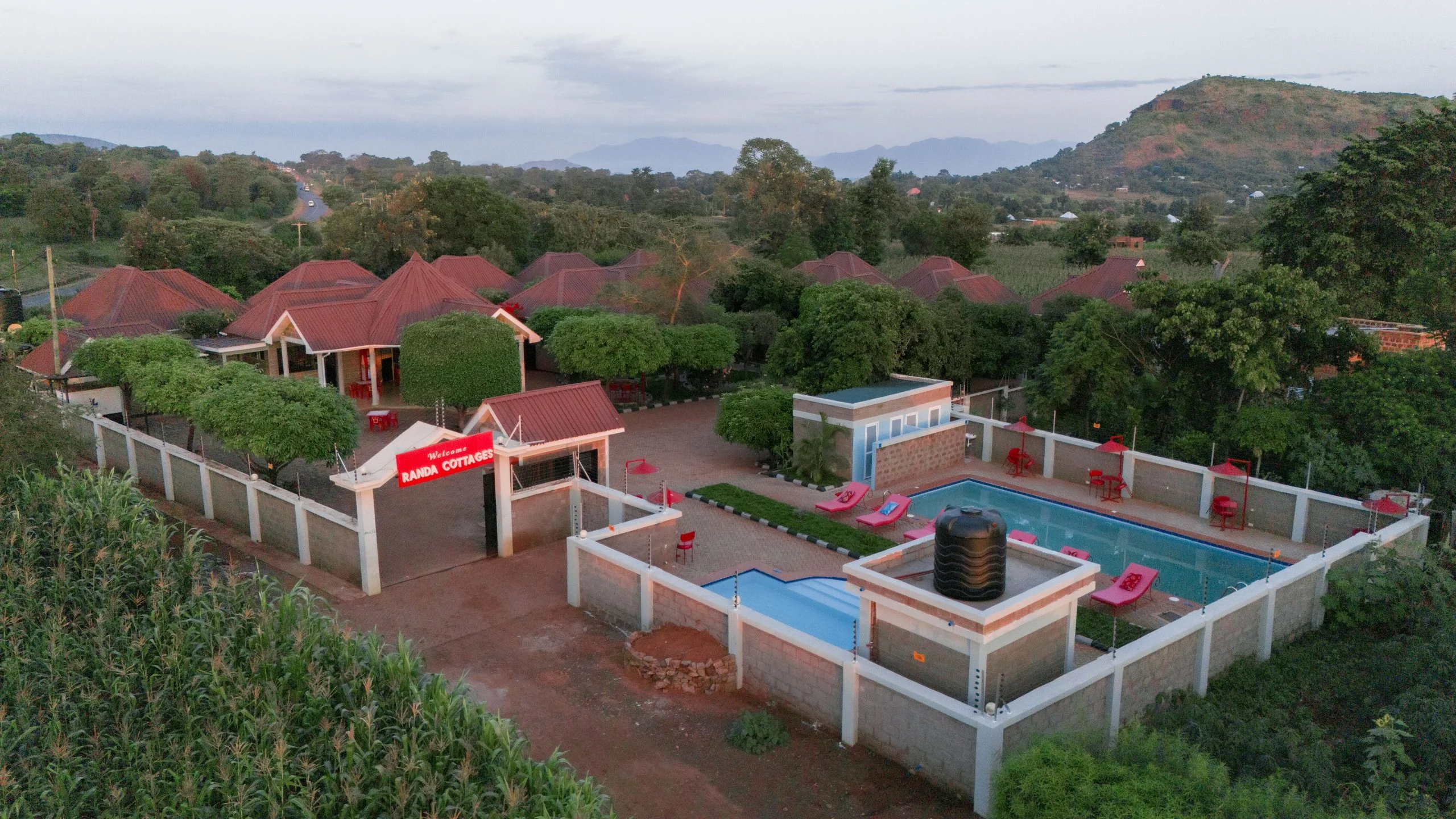 swimming pool view